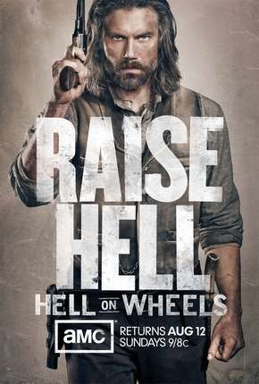 Série Hell On Wheels - 2ª Temporada Dublada