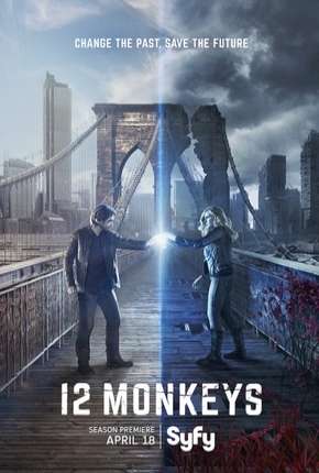 Série 12 Monkeys - 3ª Temporada Completa Dublada / Dual Áudio