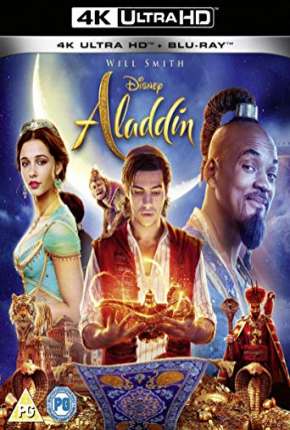 Filme Aladdin - 4K HDR Dublado / Dual Áudio