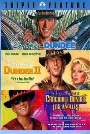 Filme Crocodilo Dundee 1, 2 e 3 Dublado