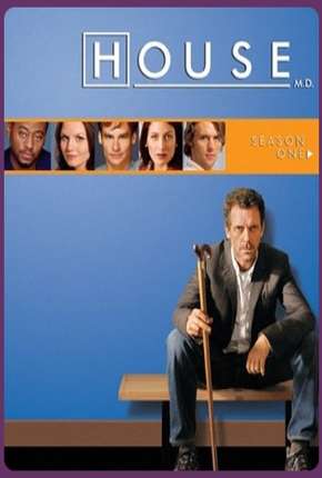 Série Dr. House - 1ª Temporada Completa Dublada / Dual Áudio