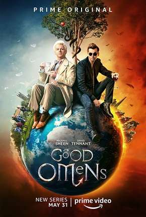 Série Good Omens - 1ª Temporada Completa Dublada / Dual Áudio