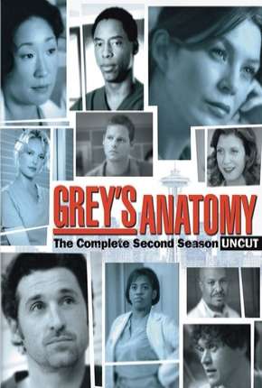 Série Greys Anatomy - 2ª Temporada Completa Dublada / Dual Áudio