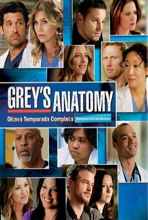 Série Greys Anatomy - 8ª Temporada - Completa Dublada / Dual Áudio