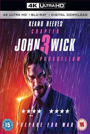 Filme John Wick 3 - Parabellum 4K HDR Dublado / Dual Áudio