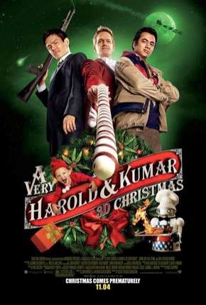 Filme O Natal Maluco de Harold e Kumar Dublado / Dual Áudio