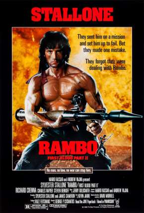 Filme Rambo 2 - A Missão - BD-R Dublado / Dual Áudio