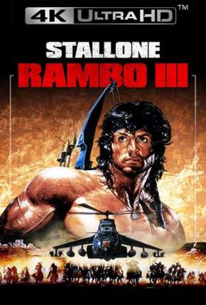 Filme Rambo 3 - 4K Dublado / Dual Áudio