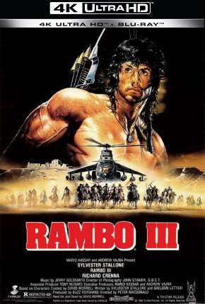 Filme Rambo III - 4K Dublado / Dual Áudio