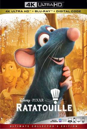 Filme Ratatouille 4K Dublado / Dual Áudio