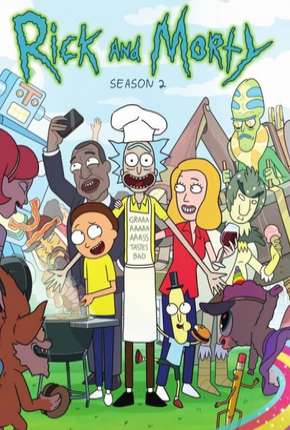 Desenho Rick and Morty - 2ª Temporada Completa Dublado / Dual Áudio