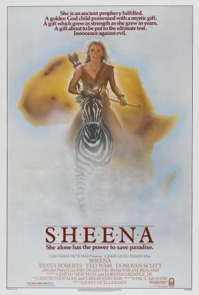 Filme Sheena - A Rainha das Selvas Dublado / Dual Áudio