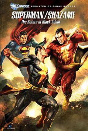 Filme Superman e Shazam! - O Retorno do Adão Negro - DVD-R Dublado / Dual Áudio