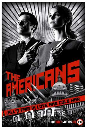 Série The Americans - 6ª Temporada Dublada / Dual Áudio