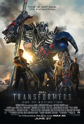 Filme Transformers - A Era da Extinção - IMAX Dublado / Dual Áudio