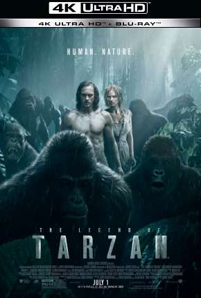 Filme A Lenda de Tarzan - 4K Dublado