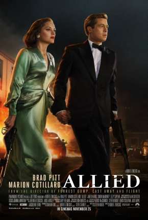 Filme Aliados - Allied Dublado / Dual Áudio