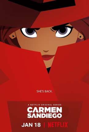 Desenho Carmen Sandiego - 3ª Temporada Completa Dublado / Dual Áudio