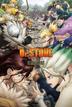 Anime Dr. Stone - 1ª Temporada Completa Dublado / Dual Áudio