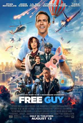 Filme Free Guy - Assumindo o Controle Dublado / Dual Áudio