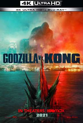 Filme Godzilla vs. Kong 4K Dublado / Dual Áudio