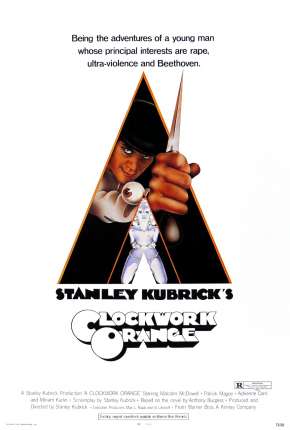 Filme Laranja Mecânica - A Clockwork Orange Dublado / Dual Áudio