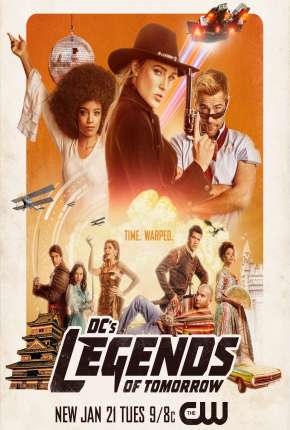 Série Legends of Tomorrow - Lendas do Amanhã 6ª Temporada Completa Legendada 