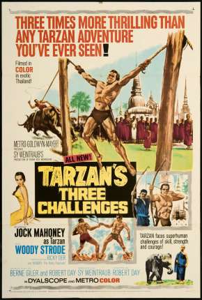 Filme Os Três Desafios De Tarzan Dublado