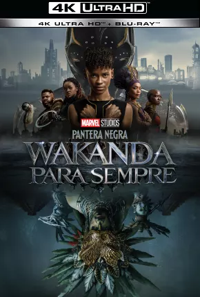 Filme Pantera Negra - Wakanda Para Sempre 4K UHD Dublado / Dual Áudio