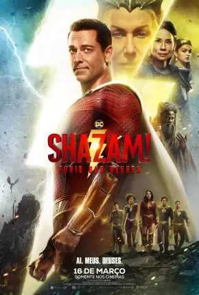 Filme Shazam! Fúria dos Deuses Dublado / Dual Áudio