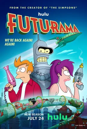 Desenho Futurama - 11ª Temporada Dublado / Dual Áudio