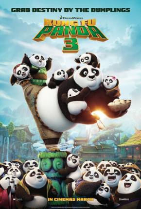 Filme Kung Fu Panda 3 - BluRay Dublado / Dual Áudio