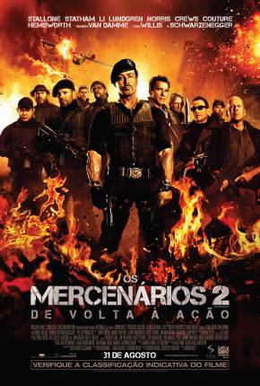 Filme Os Mercenários 2 - The Expendables 2 Dublado / Dual Áudio