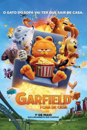 Filme Garfield - Fora de Casa - CAM Dublado / Dual Áudio