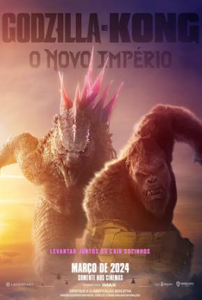 Filme Godzilla e Kong - O Novo Império Dublado / Dual Áudio