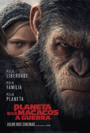 Filme Planeta dos Macacos - A Guerra (BluRay) Dublado / Dual Áudio
