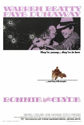 Filme Bonnie e Clyde - Uma Rajada de Balas (BRRIP) Dublado / Dual Áudio