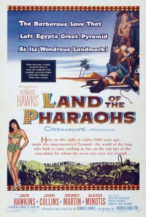 Filme Terra dos Faraós - Land of the Pharaohs Dublado / Dual Áudio