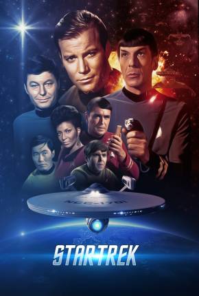 Série Jornada nas Estrelas / Star Trek - Série Clássica Completa Dublada / Dual Áudio