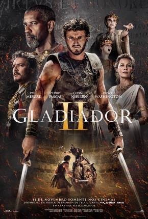 Filme Gladiador 2 Dublado / Dual Áudio